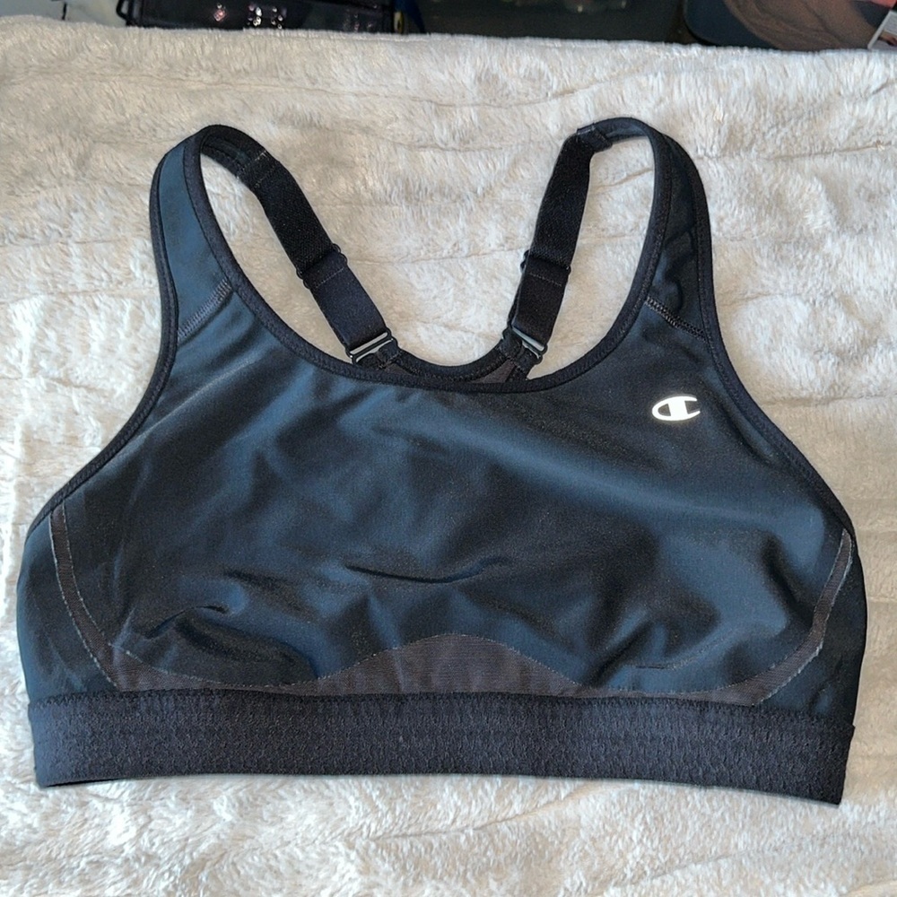MM268 Champion sports bra with racerback straps